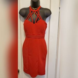 Red bodycon/mini dress